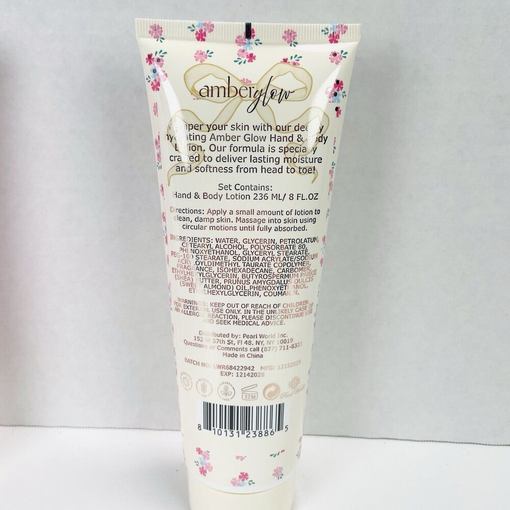 10 Piece Bundle Amber Glow Set Lotions Hand Wipes Deodorant Bath Bombs New - Picture 10 of 16